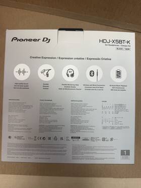 Pioneer Hdj-x5-s-clbag Dj Hdj-x5 Professional Over-ear Headphones Silver W Carrying Case