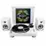 Plx-500 Plx500-w-dm40-w Pioneer Dj Direct Drive Turntable Dm-40 4 Active Monitor Speakers White 603786634690