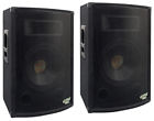 Pro 8 Way Padh879 Dj Pair Passive Speakers 2 600 Pyle Watts Audio Pa "