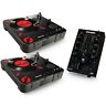 Pt01scratchxus-2-rpm-100 Numark Portablism Battle Bundle With Scratch Turntables Dj Mixer