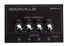 Rockville Rhpa4 4 Channel Professional Headphone Amplifier Stereo Or Mono Amp