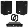 Sa-8kt1 Seismic Audio Pair Of Pa Dj Speakers With 847861022839