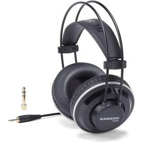 Samson 690154341748 Sr990 Studio Headphones Full Size Black