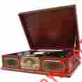 Sb6052 Studebaker Wood Trntbl W Rad Cst Turntables New