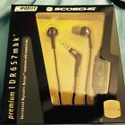 Scosche Earphones Range Idr657mbk Isolation Noise Premium Increased Dynamic