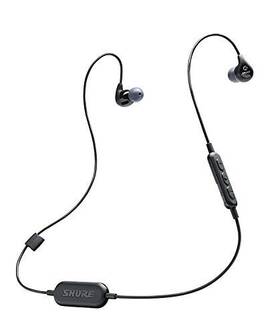 Shure Se112-k-bt1 Wireless Earphones With Bluetooth Enabled Com Cable Open Box