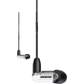 Shure Se31bawuni Wired Sound Isolating Earbuds Clear Single Driver