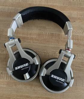 Shure Srh750 Dj Headphone From Japan Untested Read Description
