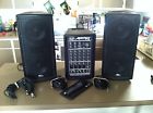 Speaker Microphone Matrix-200 Cables System Deal Pa Stands Active