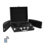 Pvttbt8bk Speakers Pyle Bluetooth Aux Input Recording Mp3 Black Turntable