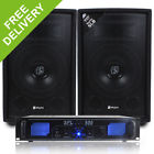 Ssa2982 Skytec Pa Disco Speakers Amplifier Cables House Party Dj System