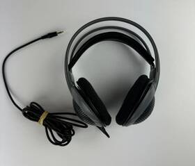 Technics Rp-f400 Black Stereo Headphones Tested Working