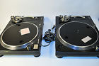 Technics Shure Direct 1210-m5g Mk2 Turntables Good - 1200 Dj Carts Condition