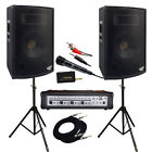 Pphp1599ai " Tripod Mp3 Ipod Speaker Dj Pa Pro 2 15 Way Stand Pyle 1600w Audio