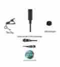 Uvc863mipro Av-jefe Lavalier Mic Lapel Tie Clip Microphone For Peavey Mipro Wireless Metal Wind Cap