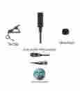 Uvc863mipropeaveybeyer U-voice Lavalier Mic Lapel Tie Clip Microphone For Peavey Mipro Wireless Metal Wind Cap