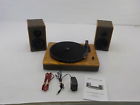 Vm-130-oak Victrola Modern Bt Turntable Speakers Oak Wood And 816203017086
