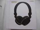 Wesc Cymbal On Ear Headphones Black Head Phones 849077032732