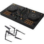 Pioneer DDJ-FLX4 Portable 2-CHANNEL Rekordbox & Serato Controller W/ Stand. Fixed Price $329.00.