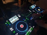 Complete Set Club Dj Gear -SC5000 Denon Prime Decks & Mixer /matching Headphones. Fixed Price $3000.00.