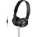 Sony Headphones MDRZX310AP/B With Mic - Black. Fixed Price $19.99.