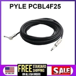 Pyle PCBL4F25 12-GAUGE1/4" Male To Right Angle Phono Instrument Guitar. Fixed Price $16.95.