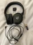 Audio-technica Quietpoint, Noise Cancelling Wired Headphones ATH-ANC50IS. Fixed Price $35.00.