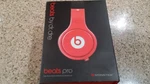 Beats By Dr. Dre Pro Over The Ear Headphones Red Edition. Fixed Price $395.00.