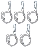 5X Prox T-SC3FT Truss Safety Cable Galvanized Steel With Silver Pvc Coating. Fixed Price $32.45.