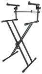 Rockville RKS42X 2-TIER Keyboard Or Dj Stand Fits Arturia Keylab Essential 49. Fixed Price $74.95.