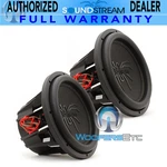 (2) Soundstream T5.124 Pro Subs 12" 4000W Max Dual 4-OHM Subwoofers Speakers New. Fixed Price $399.99.