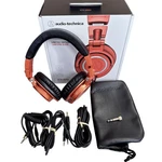 New Audio-technica ATH-M50X Professional Over Ear Headphones Orange. Fixed Price $99.00.