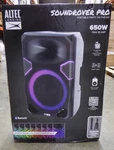 Altec Lansing Sound Rover Pro 650 Speaker With Lights ,mic Stand Open Box. Fixed Price $109.00.