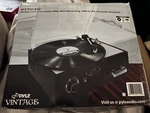Pyle PTTC4U Vintage Turntable 33/45/78RPM Cassette Usb MP3 Recording Speakers. Fixed Price $52.20.