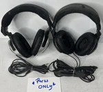 American DJH150 & Additional Set Unknown Model Studio Live Djing Headphones. Fixed Price $17.99.