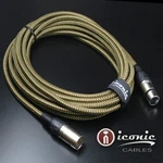 7 Pin Xlr 20FT Female To Vacuum Tube Microphone 20' Cable Cord Brown Tweed. Fixed Price $35.99.