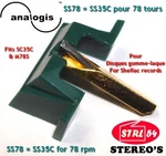 SS78E SS35C Diamond Stylus Rpm For Analogis Shure SC35C M70BX M78S N78S. Fixed Price $55.68.