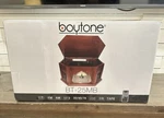 Boytone BT-25MB Stereo System 8-IN-1 Wood Classic Turntable With Bluetooth. Fixed Price $125.99.