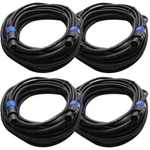 (4) Seismic Audio 50' Foot Speakon Pa/dj Speaker Cable. Fixed Price $204.99.