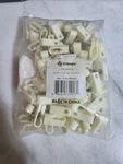 Steren Coaxial Cable Clips, Holder, Wire Hanging 100-PACK. Fixed Price $18.00.