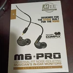 Mee Audio M6 Pro 2ND Generation Noise-isolating Headphones Black. Fixed Price $30.00.