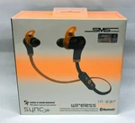 Sms Audio Sync By 50 Sport Wireless In-ear Headphones Orange. Fixed Price $14.95.