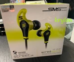Audio Sms-eb-sprt Street By 50 In-ear Wired Sport Earbuds Yellow Retail Box. Fixed Price $45.00.