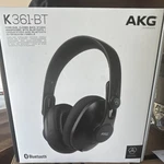 Akg K361-BT Bluetooth Wireless Over-ear Headphones 50MM Noise Isolation Stereo. Fixed Price $120.00.