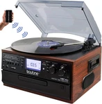 Boytone BT-22M Bluetooth Record Player Turntable Am/fm Radio Cassette Cd. Fixed Price $99.00.