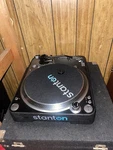 Stanton T.92 Turntable Along With Pyle Pro PYD1919 And Speakers. Fixed Price $275.00.
