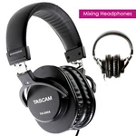 Tascam TH-MX2 Close Back Recording Mixing Home Studio Headphones Black. Fixed Price $42.99.
