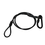 Prox T-SC30-BK 30" Black Safety Cable Heavy Duty Wire Two End Loops Clip. Fixed Price $14.49.