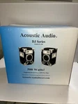 Acoustic Audio GX-350 Loudspeaker Dj Speakers 1000W 2 Way Pair. Fixed Price $250.00.
