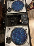 Dual American Power Drive 2.2 Turntables, Pyle Bt Mixer, Audio-technica Dj. Fixed Price $1100.00.